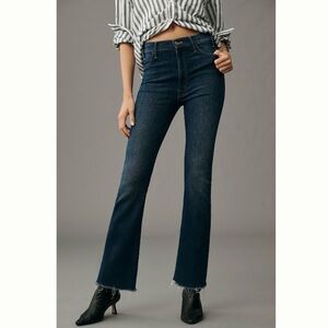 MOTHER Dark Blue Ankle Jeans